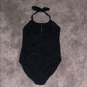 Black One Piece Bathing suit